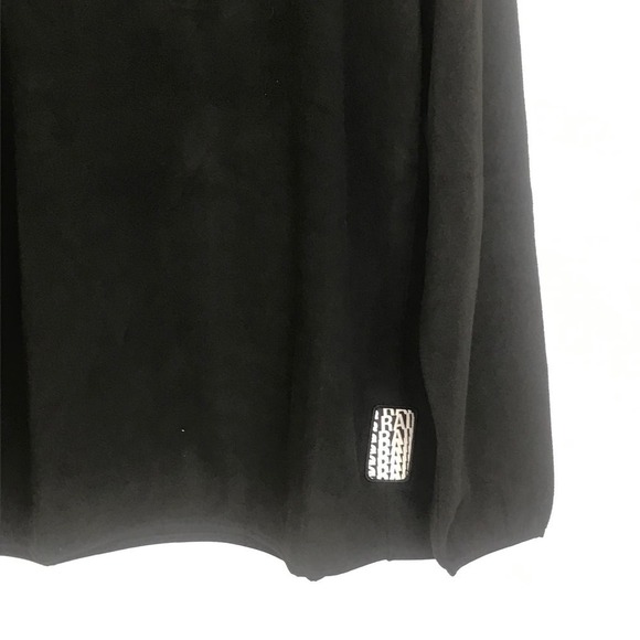 RAINS Men NWT Black 1/2 Zip Fleece Long Sleeve Shirt SZ XL - Picture 5 of 10